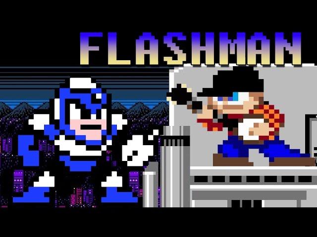 MEGA MAN 2  Flash Man banjo cover by @banjoguyollie