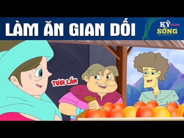 LÀM ĂN GIAN DỐI - Phim hoạt hình - Truyện cổ tích - Hoạt hình hay - Cổ tích - Quà tặng cuộc sống