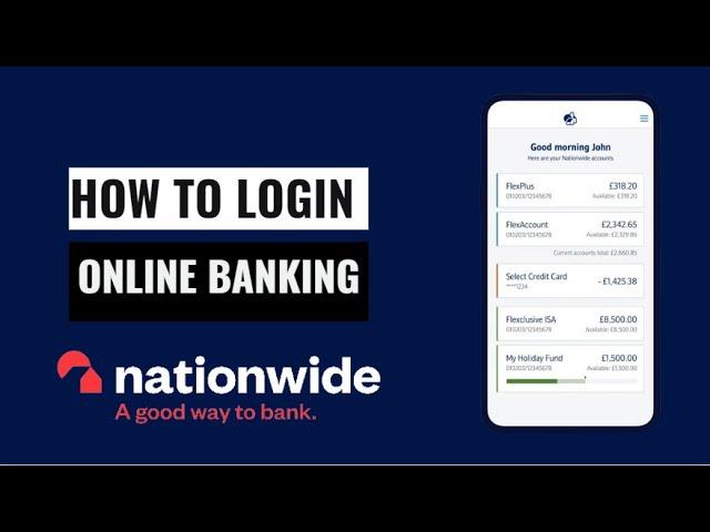 How To Login To Your Nationwide Online Banking !!