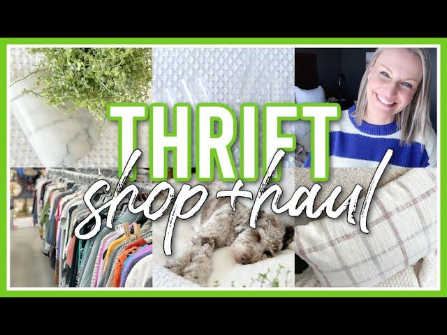 THRIFT SHOP + HAUL 2023 | GOODWILL SHOPPING