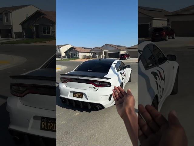 M4 IS NOT GAPPING MY HELLCAT ️ #srt #hellcat #dodgehellcat #srtaddicts #cars #fastcars