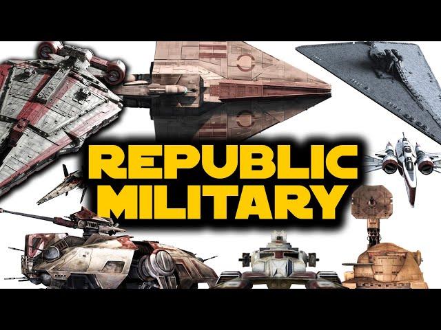 Republic Military Ships & Vehicles COMPLETE Breakdown Compilation