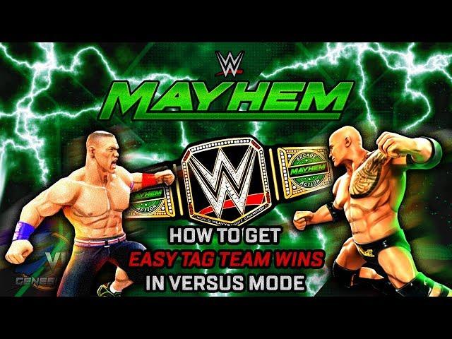 How To Get EASY Tag Team Wins in Versus Mode | WWE Mayhem