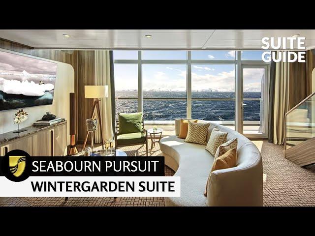 Seabourn Pursuit | Wintergarden Suite Full Walkthrough Tour | 4K