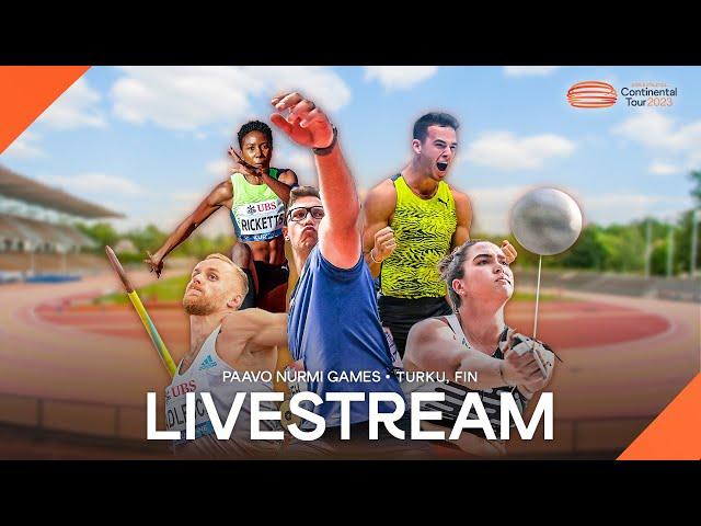 Livestream - Paavo Nurmi Games, Turku | Continental Tour Gold 2023