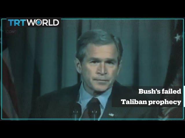 George W Bush’s remarks on the Taliban