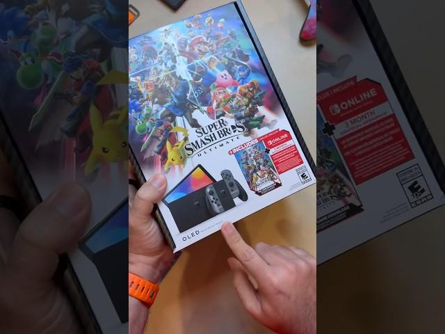  Nintendo Switch OLED with Super Smash Bros Ultimate! ‍