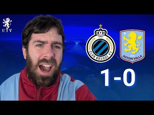 CLUB BRUGGE 1-0 ASTON VILLA | MATCH REACTION