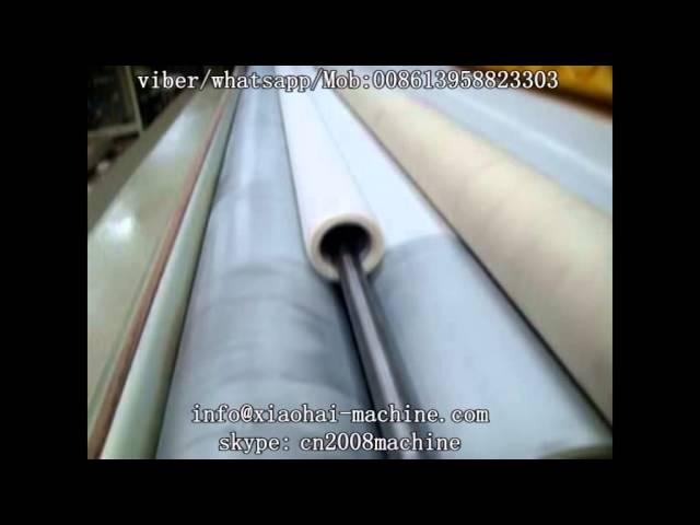 Semi automatic toilet paper rewinding machine