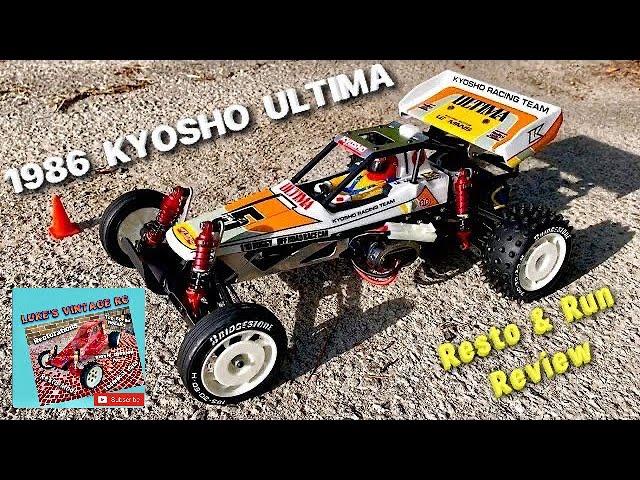 1986 KYOSHO ULTIMA RC BUGGY RESTO/RUN REVIEW