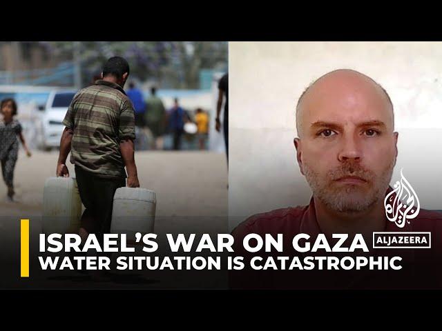 Gaza’s water crisis catastrophic amid ongoing war and severe shortages: UNRWA’s Sam Rose