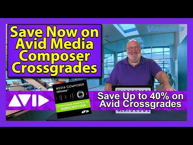 Avid Media Composer Crossgrade Promotion