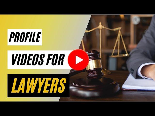 ⭐ Lawyer Profile Videos | Affordable video production for attorneys ️ | BRIOS MEDIA