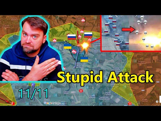 Update from Ukraine | The most Stupid Ruzzian Attack I saw in this war. Losses for nothing Crazy!