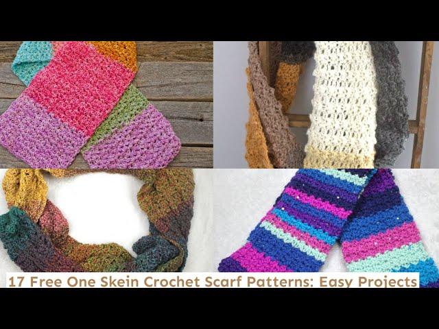 Make Easy Lion Brand Mandala Scarf Crochet Patterns