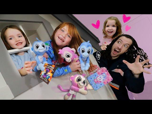 BABY MONKEY BUDDiES   new Valentines Surprises from Adley & Niko & Navey & Dr Mom & Delivery Dad