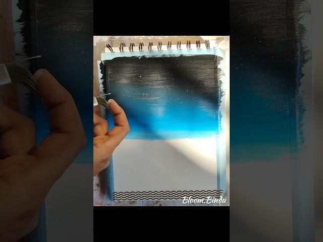 how to paint mountains acrylic ️ acrylic landscape painting tutorial #art #painting #shorts #yt