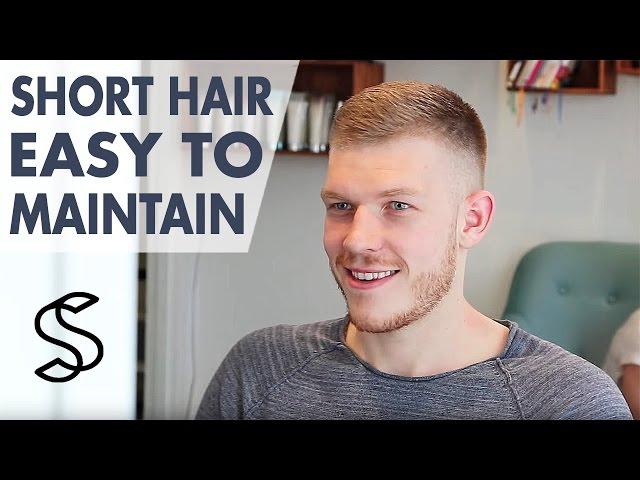 Men's short Hair Inspiration - Easy to Maintain Hairstyle for Men - Slikhaar TV