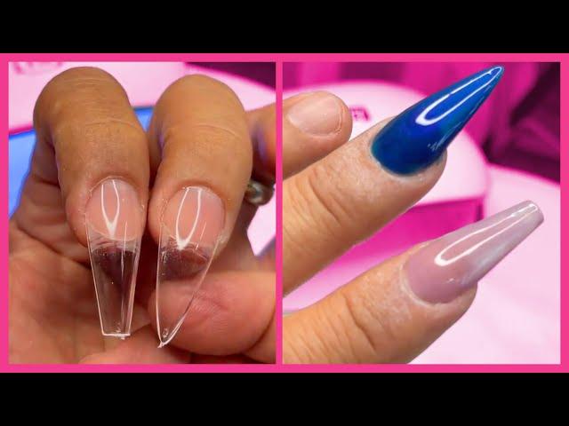 YN NAILS SCHOOL - FIBER GEL KIT + FULL COVER NAIL TIPS