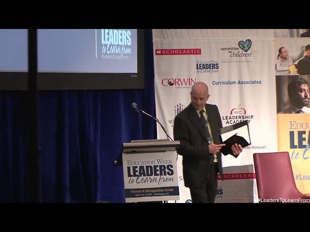 Day One of Leaders To Learn From 2018 – An Education Week Annual Event