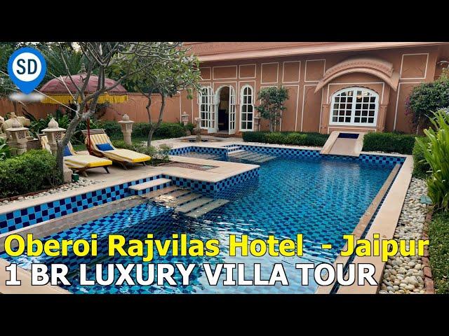 Jaipur Luxury Hotel - Oberoi Rajvilas Resort - 1 BR Villa Tour in Rajasthan