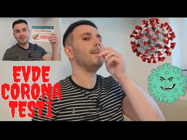 EVDE CORONA TESTİ OLDUM - EVDE COVID 19 TEST - EVDE CORONA TEST NASIL YAPILIR? - KORONA TEST - 2021