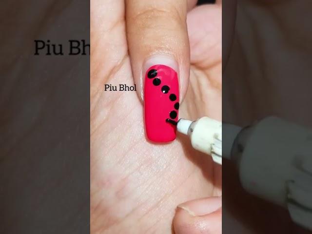 simple nail art design #nailart #shorts