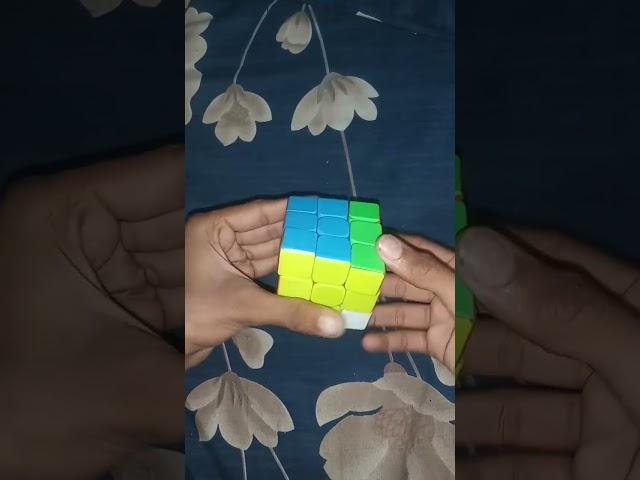 rubik cube solving trick by saksham #viralshorts #youtubeshorts #shorts