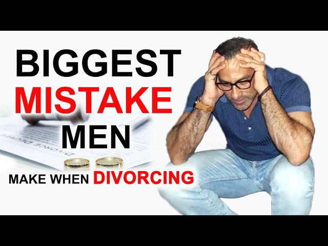 Most Common Mistake Men Make When Getting Divorced | Rene Garcia Divorce Coach