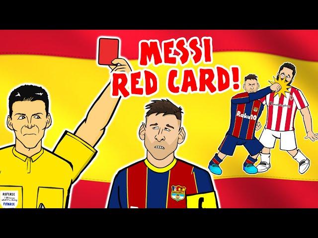 MESSI RED CARD! (Spanish Super Cup 2020 Barcelona 2-3 Athletic Bilbao)