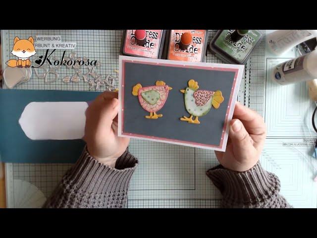 Sharing Tutorials | Kokorosastudio | Cutting Dies Sharing | DIY | By Kunterbunt & Kreativ