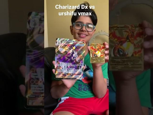 Charizard dx vs urshifu vmax