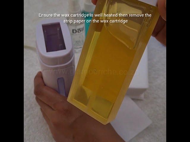 Hair Removal using Waxing Kit1 Roller Heater