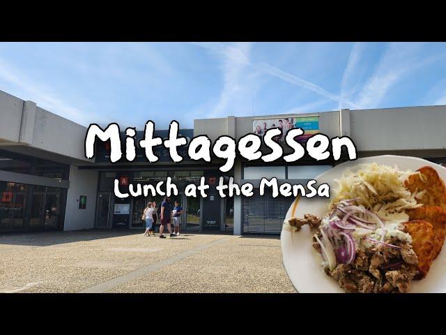 Lunch at the MENSA am Schloss | Exchange Student at Mannheim University 