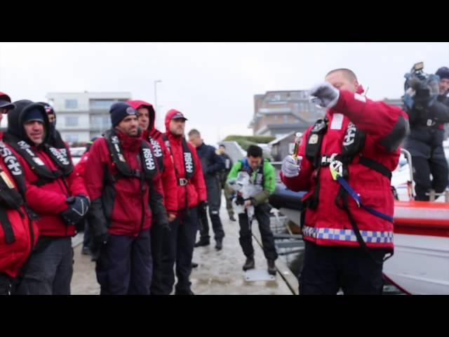 Hellenic Rescue team på besøk hos Redningsselskapet