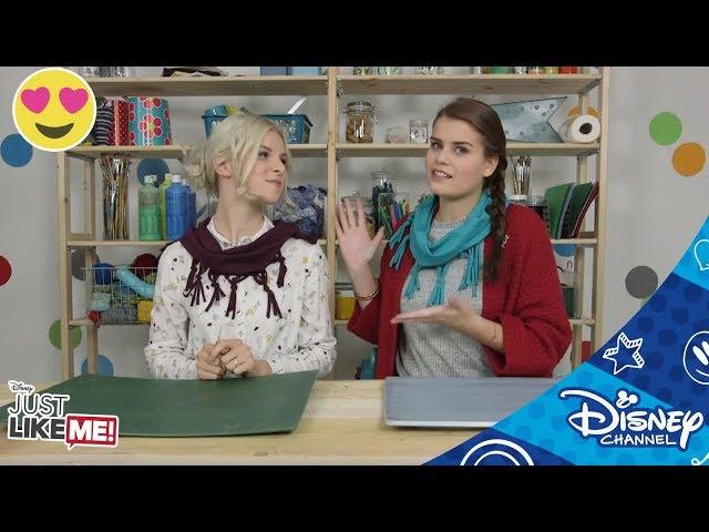 Just Like Me! | ZoëKnows - Sjaal maken | Disney Channel NL