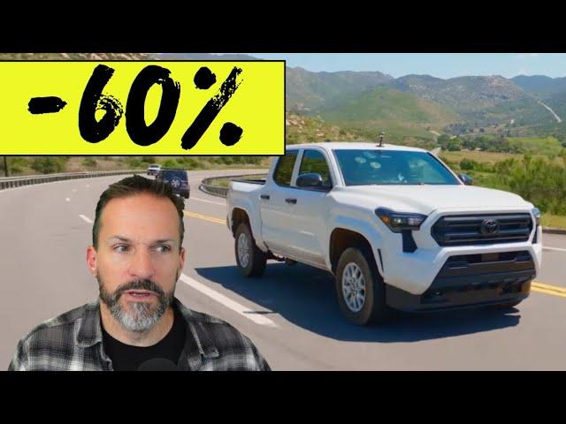 2024 Toyota Tacoma Sales Down 60%. Are Fanboys Leaving Toyota?