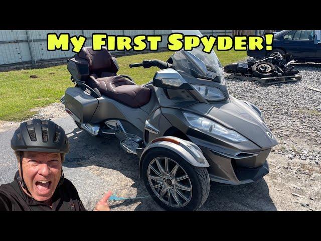 Never Have I Ever... Reviewed a Can Am Spyder!! Copart Walk Around - 10/18/24