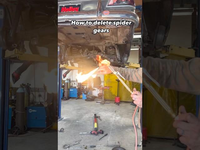 Spider gears gone!! #mechanic #classiccar #drive #burnout #cars #hotrod #oldcar #racecar