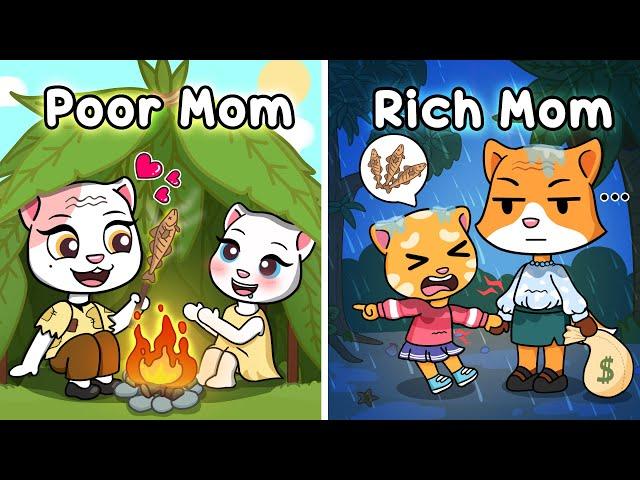 Rich Mom vs Poor Mom | Talking Tom & Friends In Toca Life World | Tommy Toca