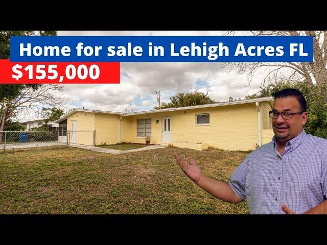 Homes for sale in Lehigh Acres Florida | $155,000 | NON 55 plus communities | Retirement Communities