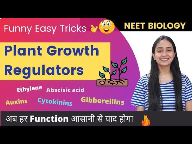 Super Easy Tricks to Learn All PLANT HORMONES: Functions | NEET BIOLOGY