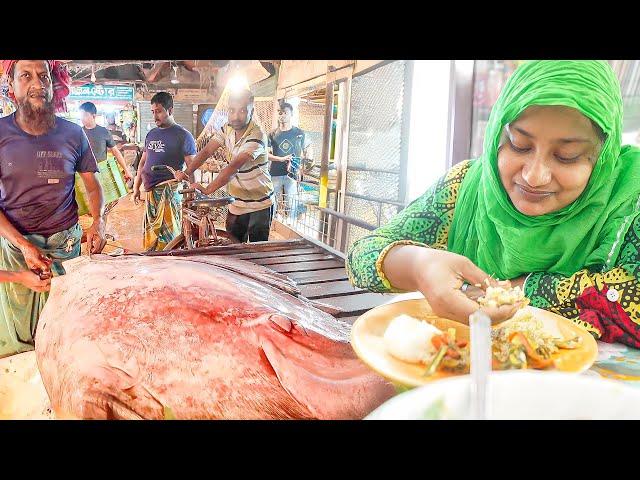 বিশাল শাপলা পাতা মাছের খোঁজ | টাটকা বাজার, মজাদার রান্না