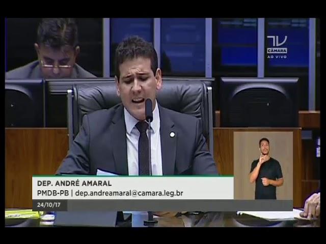 Dep. André Amaral (PMDB-PB) fala sobre o Culto Rosa em Bayeux - PB