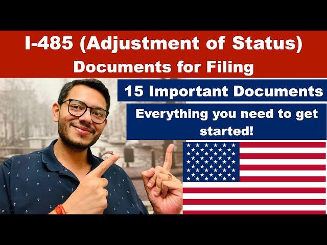 I-485 Green Card | Documents for filing #greencard #uscis #immigration #greencardusa