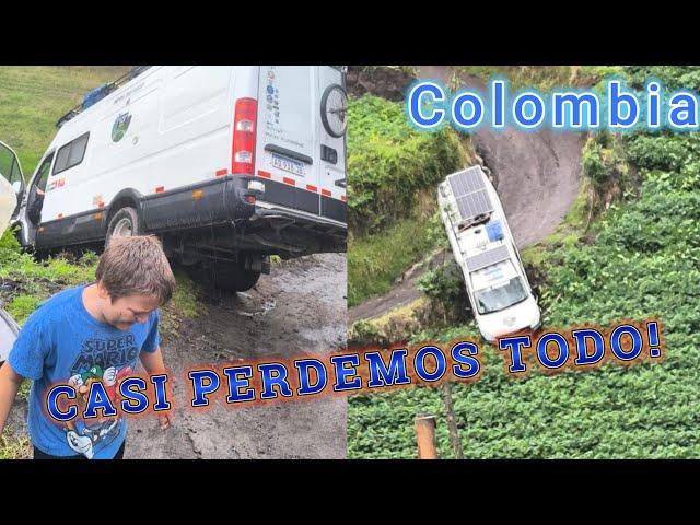 Sufrimos un accidente entrando a Colombia