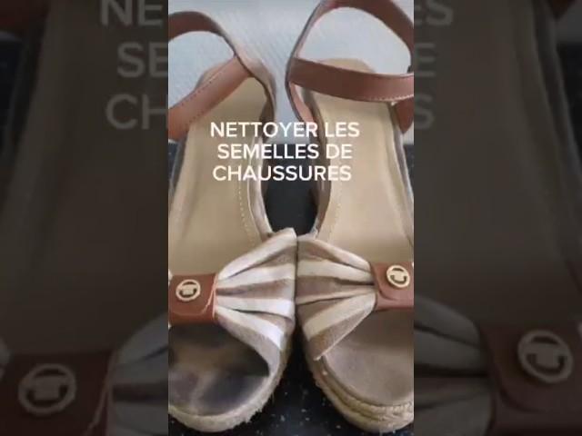 Fini les empreintes dans les semelles de chaussures grâce au nettoyant à tout faire de chez prowin