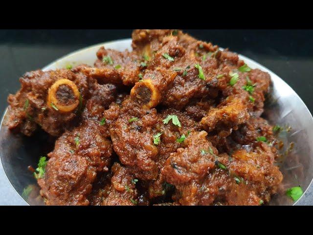 चमचमीत मसालेदार मटण सुक्क | Mutton fry |Mutton sukka by deeps kitchen marathi