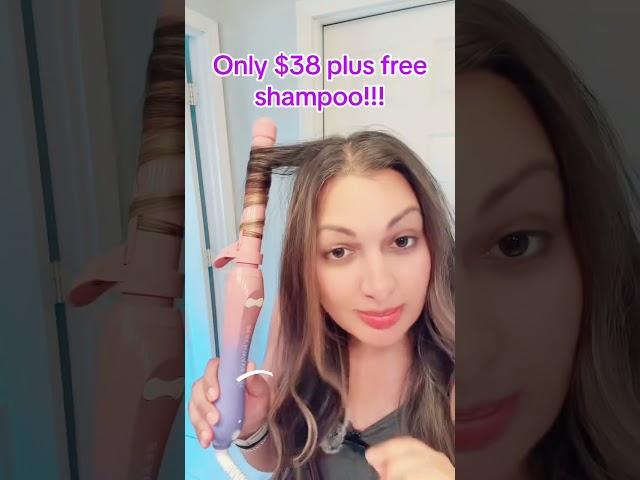 FLASH SALE: Curling Waver + Shampoo for $38! #beachwaves #curls #hairfok
