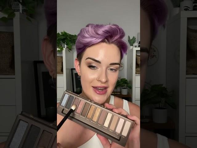 Everyday eyeshadow tutorial using the OG Naked palette #urbandecay #nakedpalette